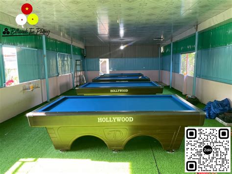 bàn bida hollywood bidatanphong|Bàn bida lỗ Hollywood dành cho câu lạc bộ .